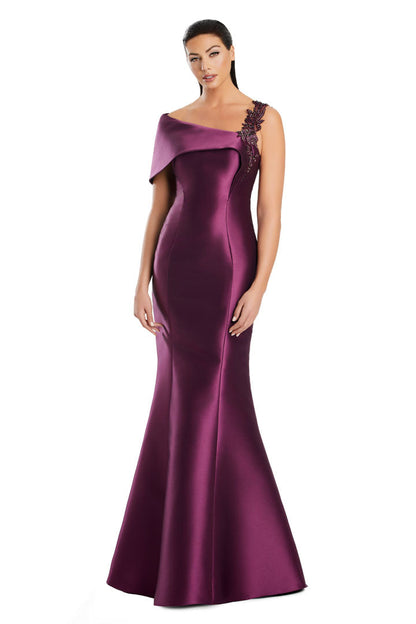 Alexander by Daymor 3060S25 Mermaid Long Formal Beaded Floral Prom Dress