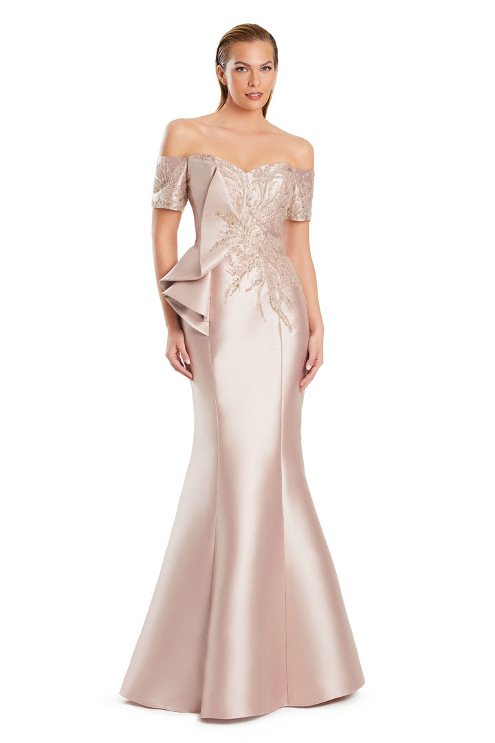 Alexander by Daymor 3066S25 Long Mermaid Formal Evening Beaded Dress