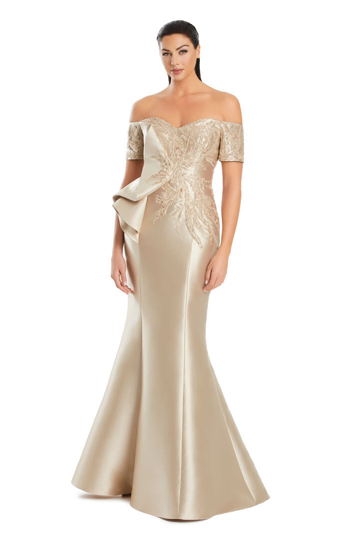 Alexander by Daymor 3066S25 Long Mermaid Formal Evening Beaded Dress