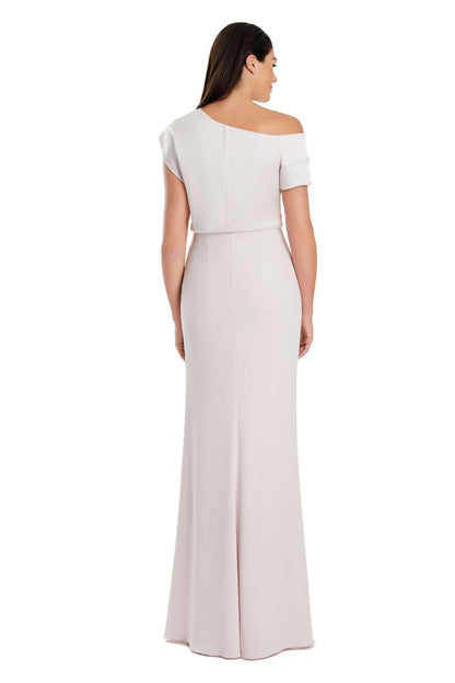 Alexander by Daymor 3083S25 Pleated Long Formal Fitted Evening Dress