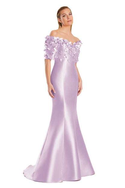 Alexander by Daymor 3084S25 Long Mermaid Applique Formal Evening Dress