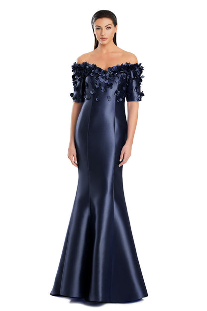 Alexander by Daymor 3084S25 Long Mermaid Applique Formal Evening Dress