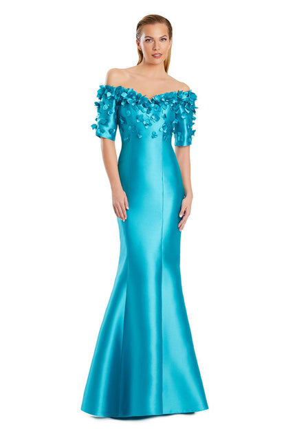 Alexander by Daymor 3084S25 Long Formal Applique Evening Dress