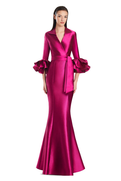 Alexander by Daymor 3087S25 Long Mermaid Formal Ruffle Dress