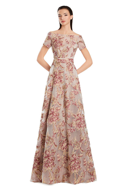 Alexander by Daymor 3094S25 Long A Line Formal Pocket Evening Dress