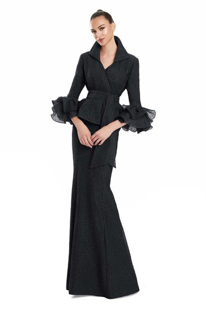 Alexander by Daymor 3131F25 Long Formal Evening Jacket Dress