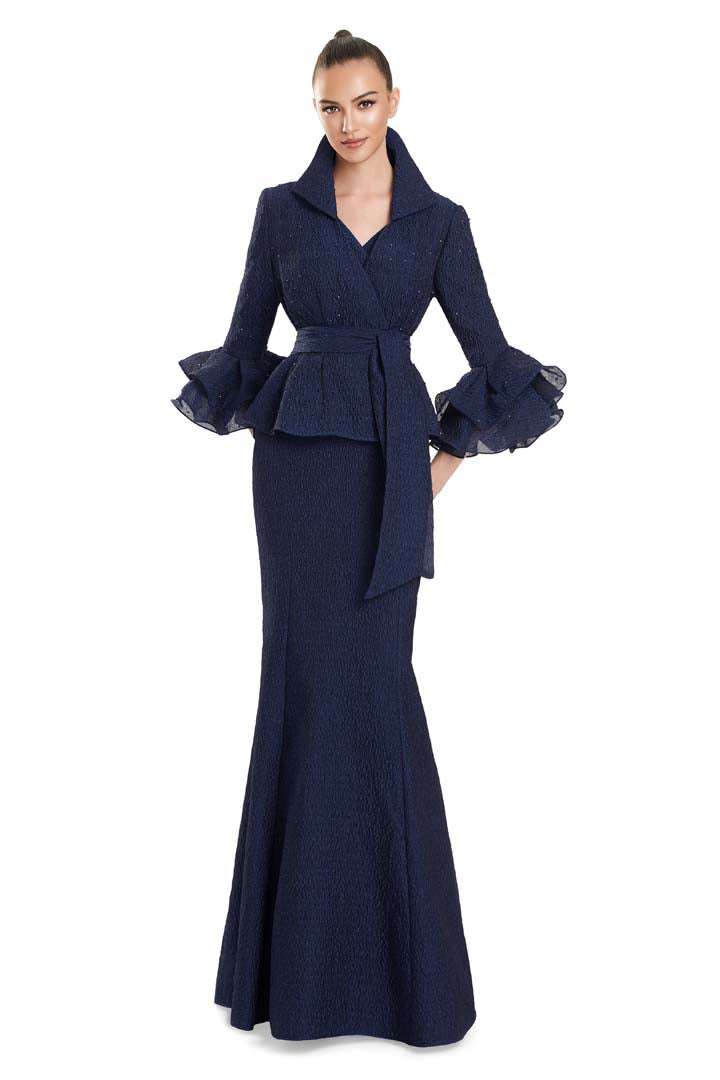 Alexander by Daymor 3131F25 Long Formal Evening Jacket Dress