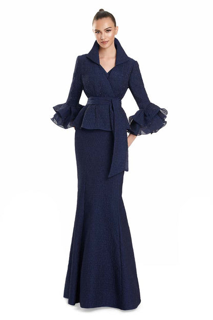 Alexander by Daymor 3131F25 Long Formal Evening Jacket Dress