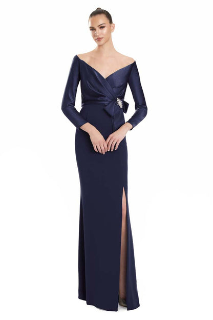 Alexander by Daymor 3133F25 Long Evening Fitted Formal Dress