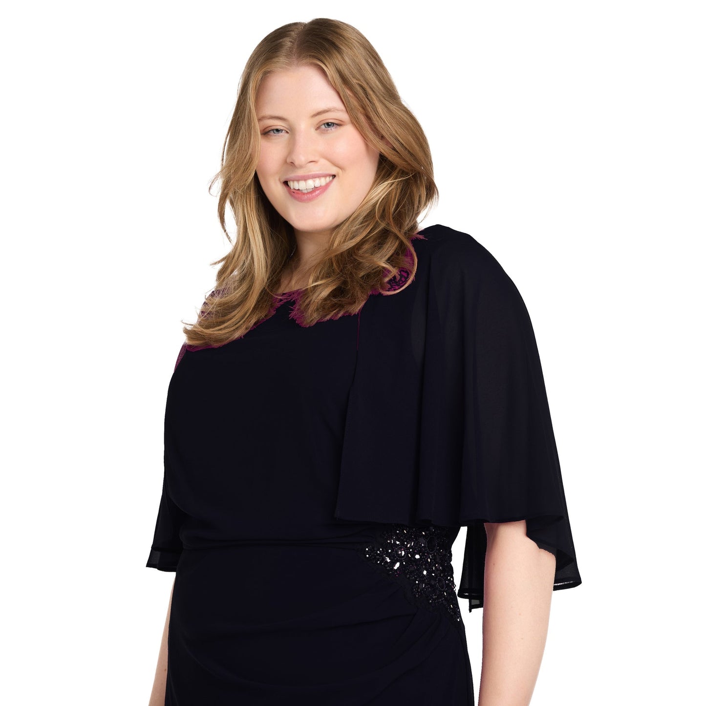 Plus Size Long Dress Mother of the Bride Formal R&M Richards 3144W