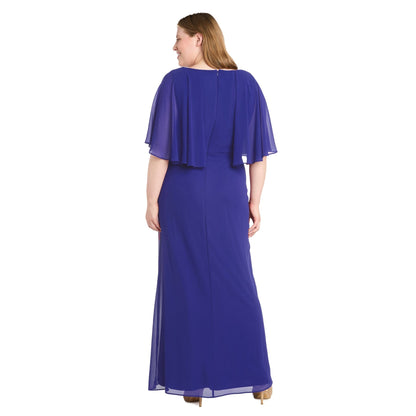 Plus Size Long Dress Mother of the Bride Formal R&M Richards 3144W
