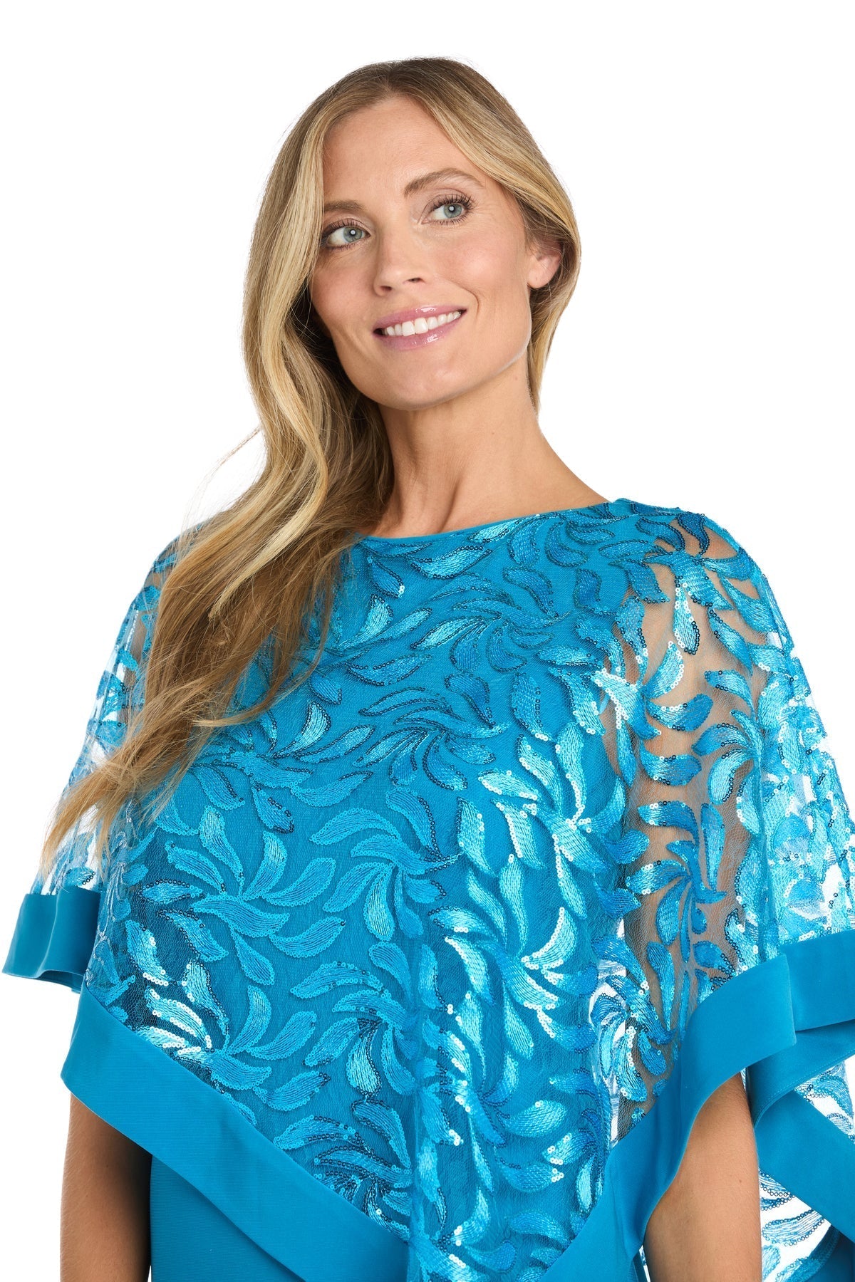 Mother of the Bride Short Dress Cocktail Poncho R&M Richards 3167