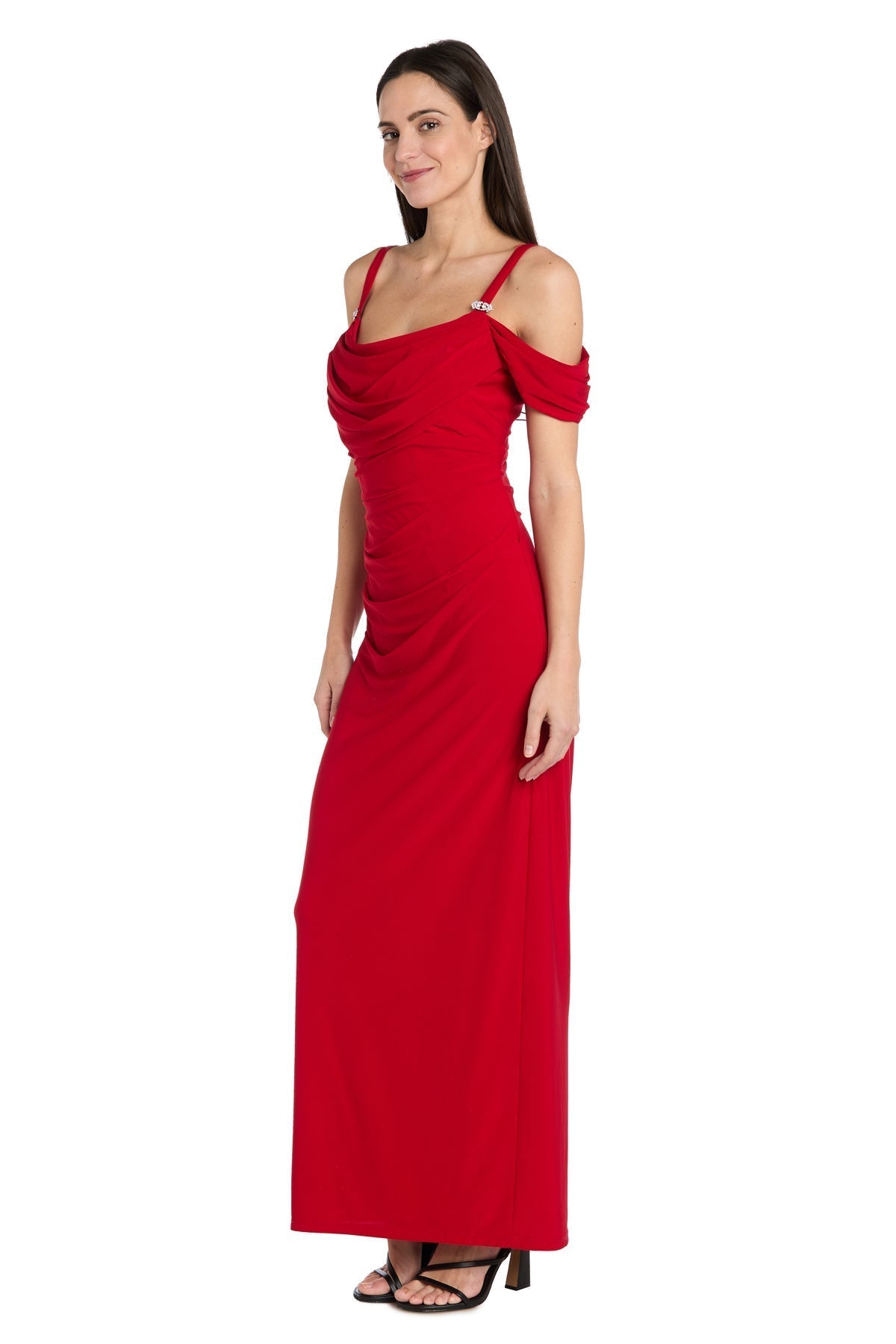 Long Formal Dress Fitted Evening R&M Richards 3379