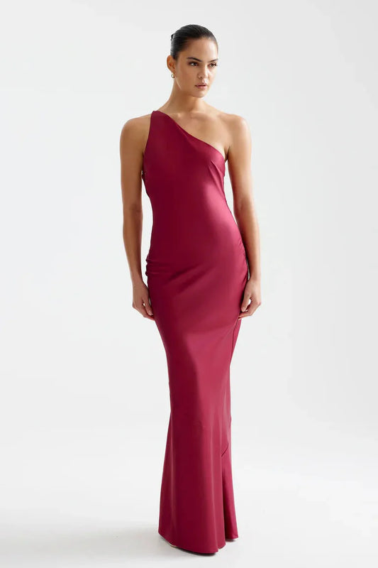 Nola Dress - Wine