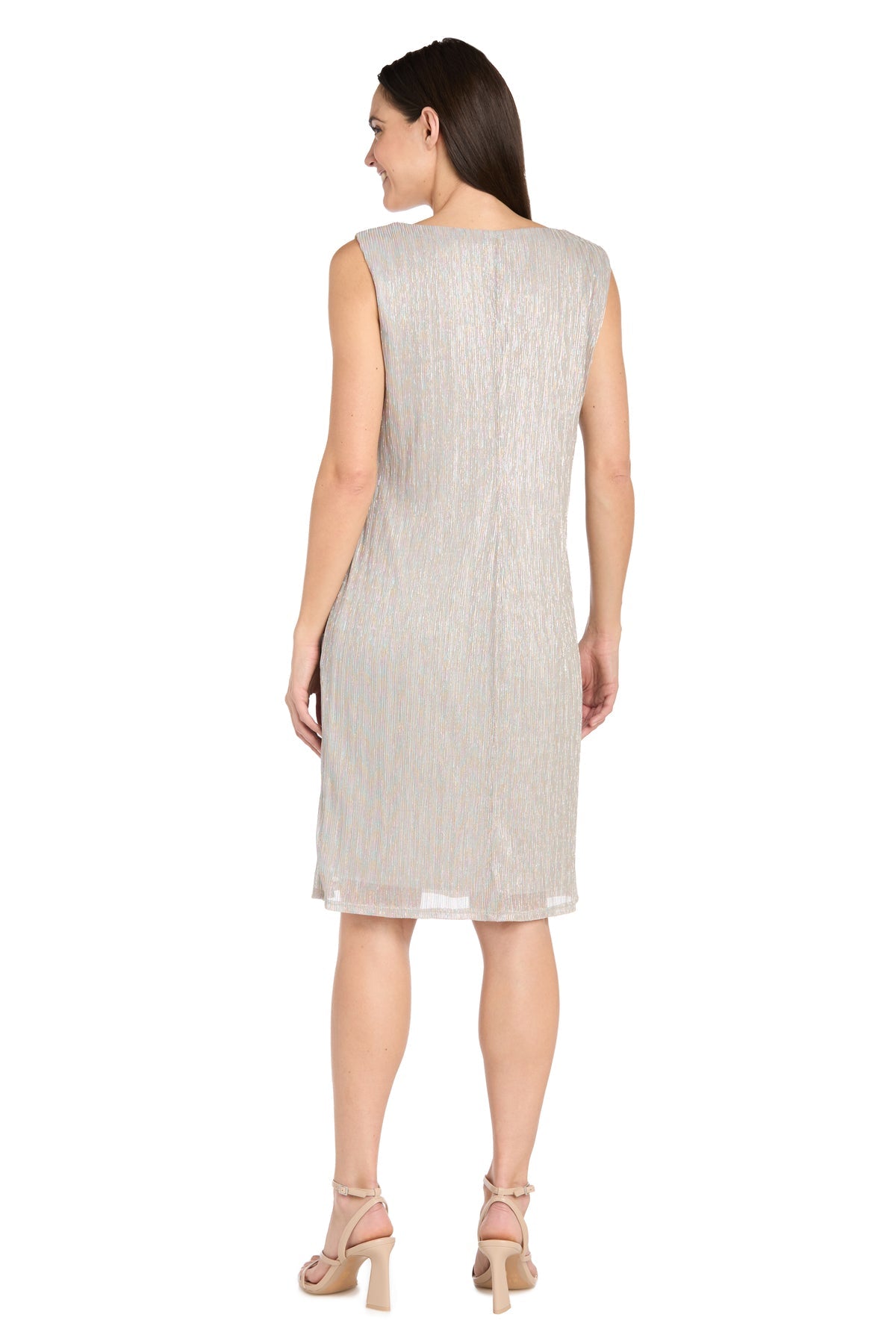 Metallic Short Dress Mother of the Bride Jacket R&M Richards 3461