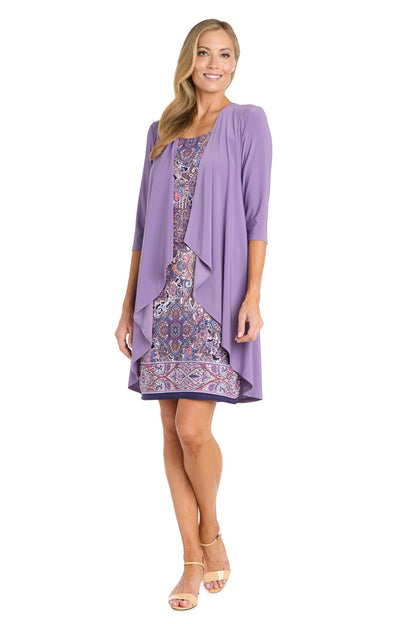 Short Petite Dress Mother of the Bride Jacket R&M Richards 3477P