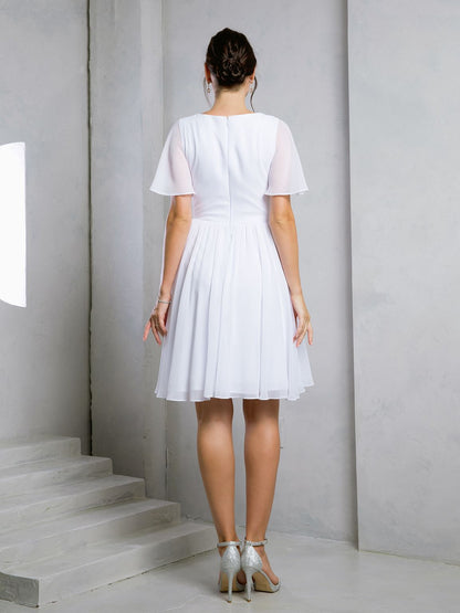 Eva Fashion 3508 Knee Length A Line Cocktail Dress