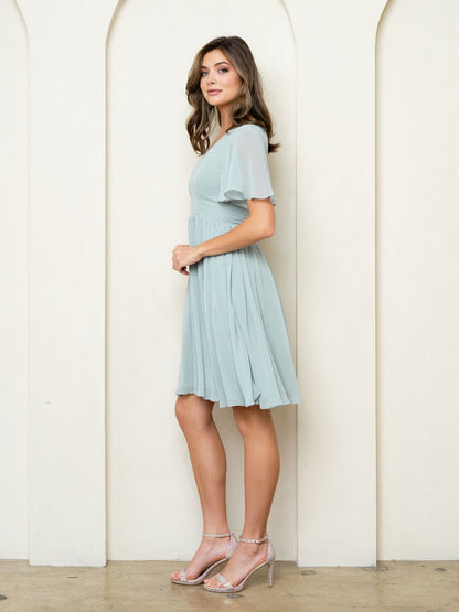 Eva Fashion 3508 Knee Length A Line Cocktail Dress