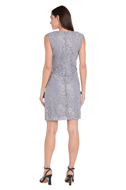 Short Lace Jacket Dress Mother of the Bride R&M Richards 3594