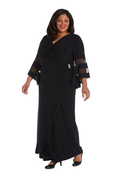 Long Plus Size Evening Dress Formal R&M Richards 3641W