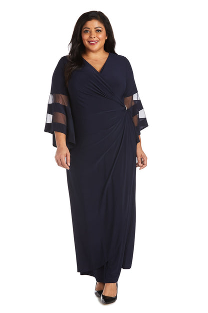 Long Plus Size Evening Dress Formal R&M Richards 3641W