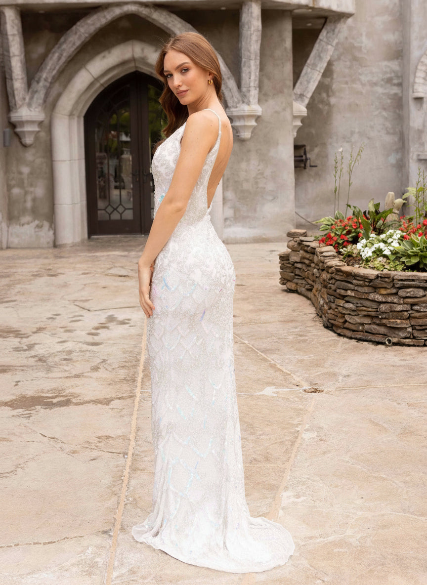 Primavera Couture 3903 Long Fitted Formal Prom Dress