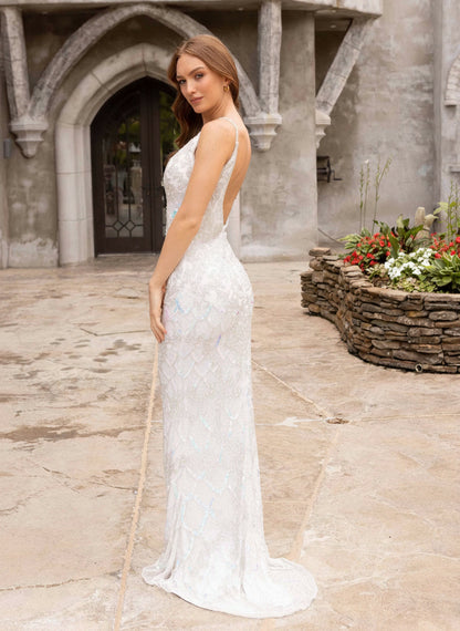 Primavera Couture 3903 Long Fitted Formal Prom Dress