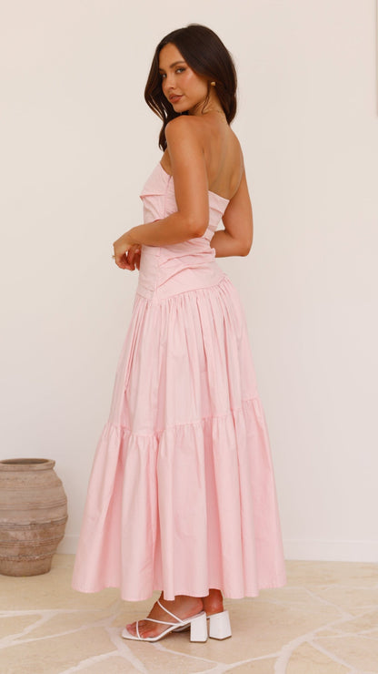 Lola Maxi Dress - Pink