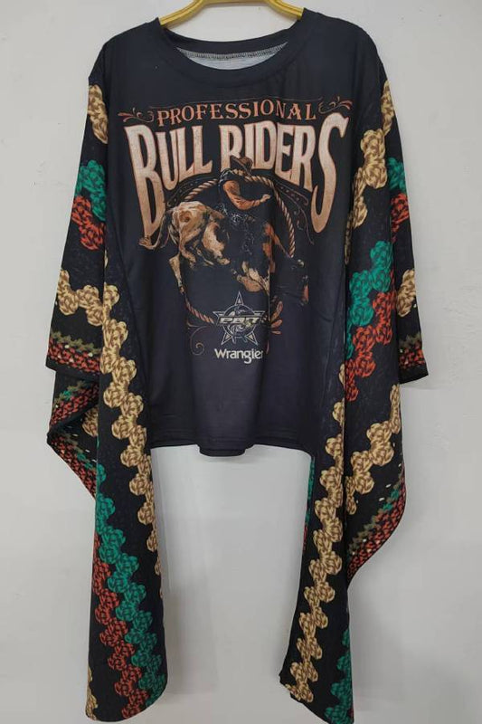 Bull Riders Rope Sleeve Tee