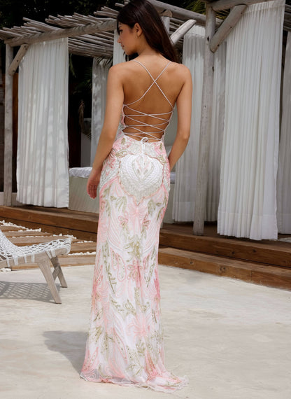 Primavera Couture 4156 Formal Prom Beaded Long Dress