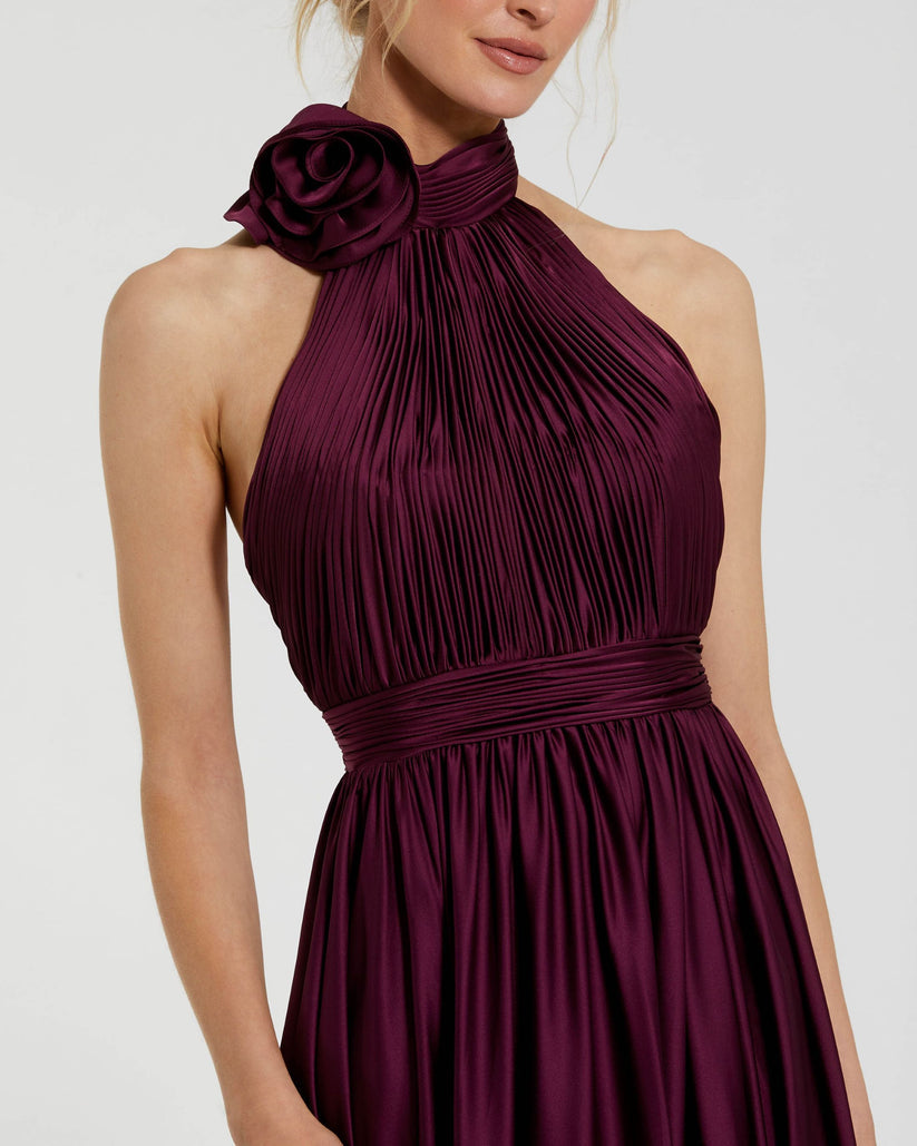 Long Formal Chiffon Prom Dress Chiffon Fabric Mac Duggal 49333