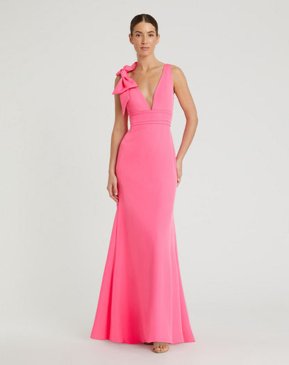 Long Sleeveless Prom Dress Sleeveless Detail Mac Duggal 49454