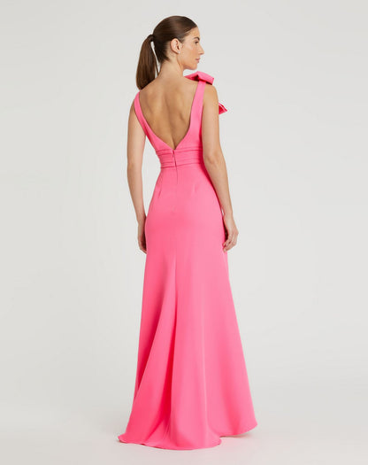 Long Sleeveless Prom Dress Sleeveless Detail Mac Duggal 49454