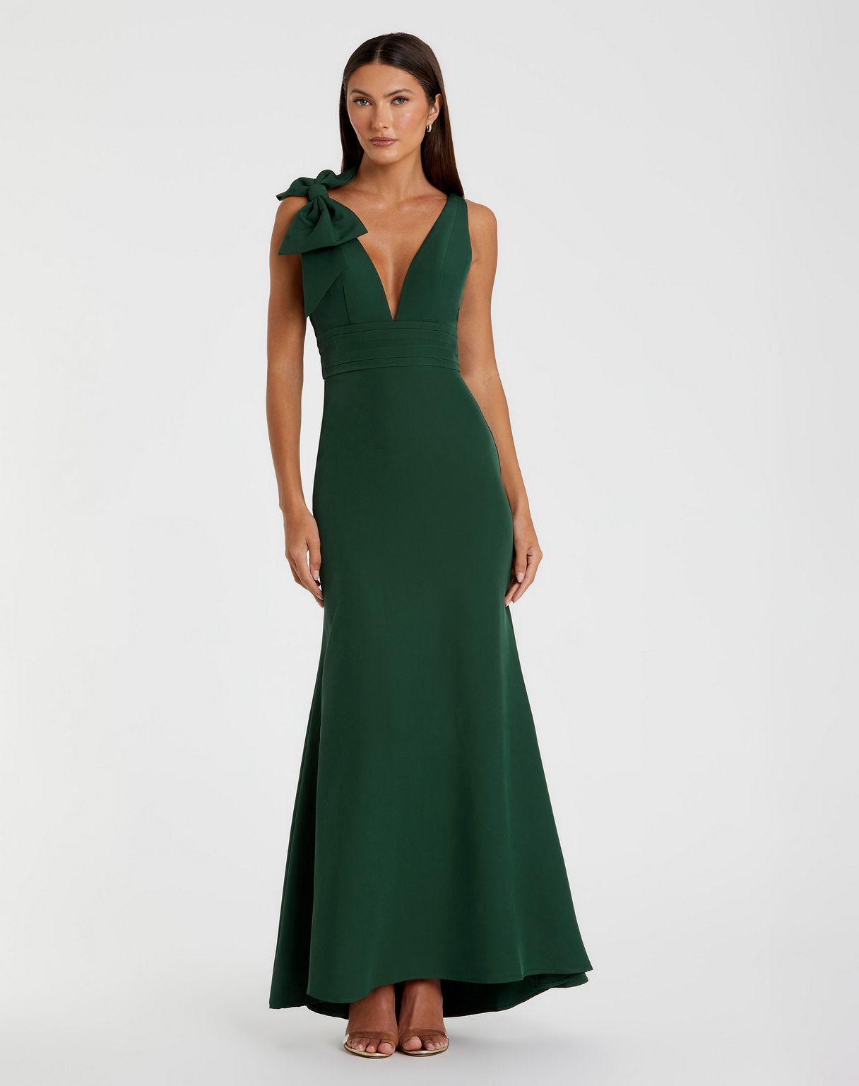 Long Sleeveless Prom Dress Sleeveless Detail Mac Duggal 49454