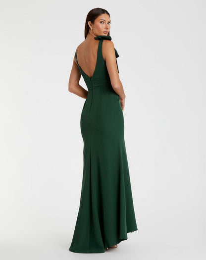 Long Sleeveless Prom Dress Sleeveless Detail Mac Duggal 49454