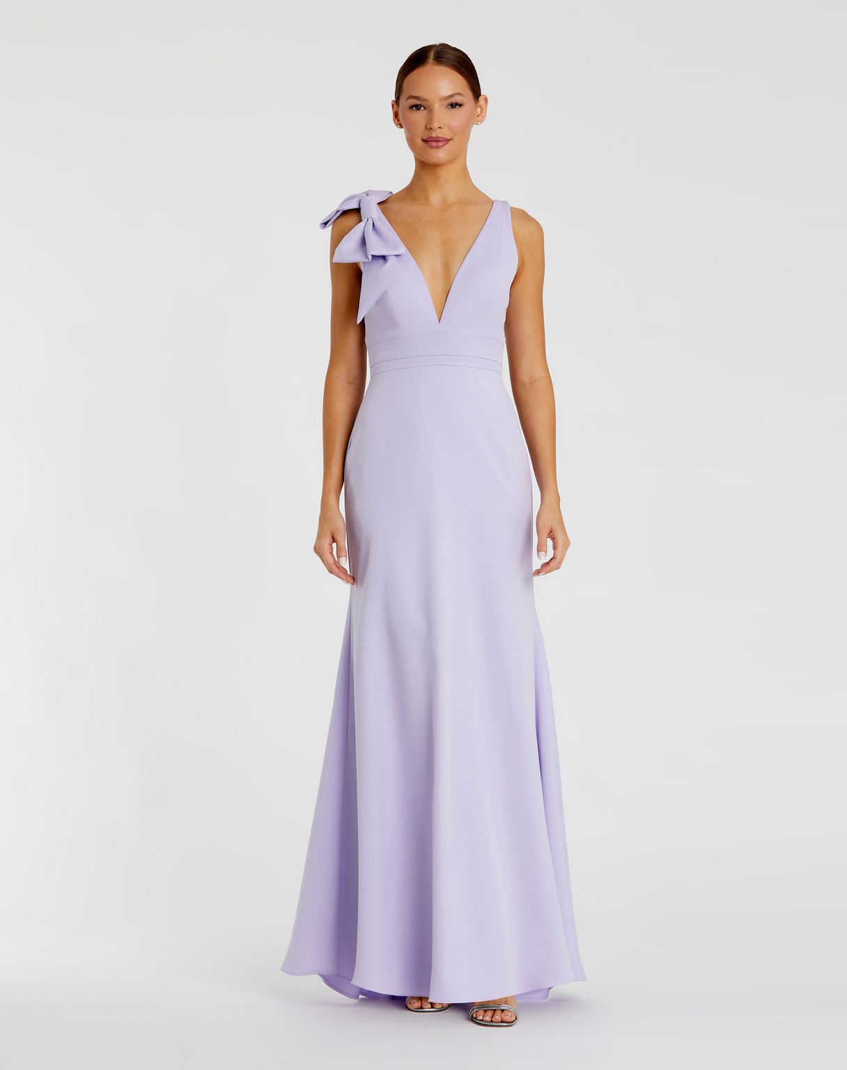 Long Sleeveless Prom Dress Sleeveless Detail Mac Duggal 49454