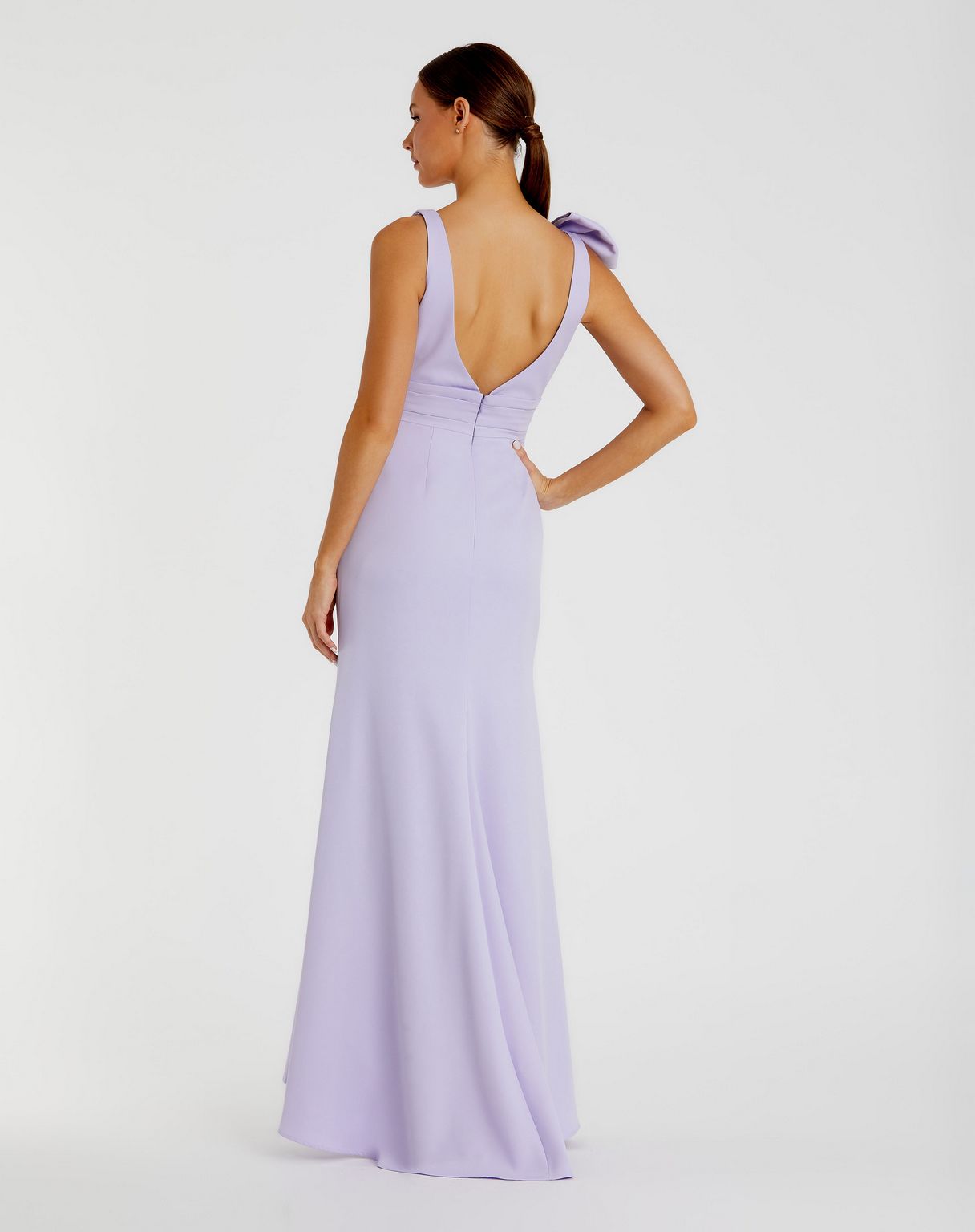 Long Sleeveless Prom Dress Sleeveless Detail Mac Duggal 49454