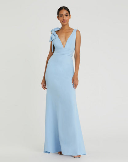 Long Sleeveless Prom Dress Sleeveless Detail Mac Duggal 49454