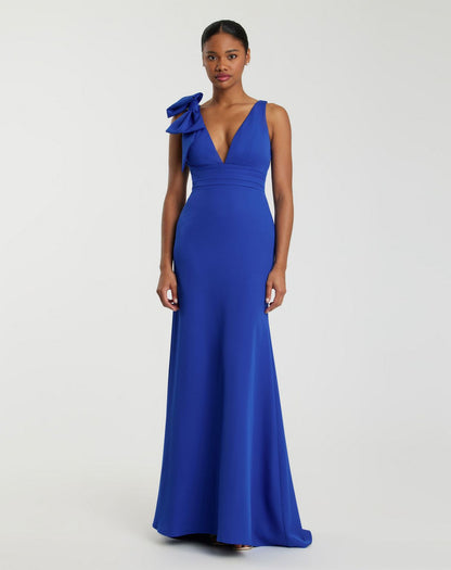 Long Sleeveless Prom Dress Sleeveless Detail Mac Duggal 49454