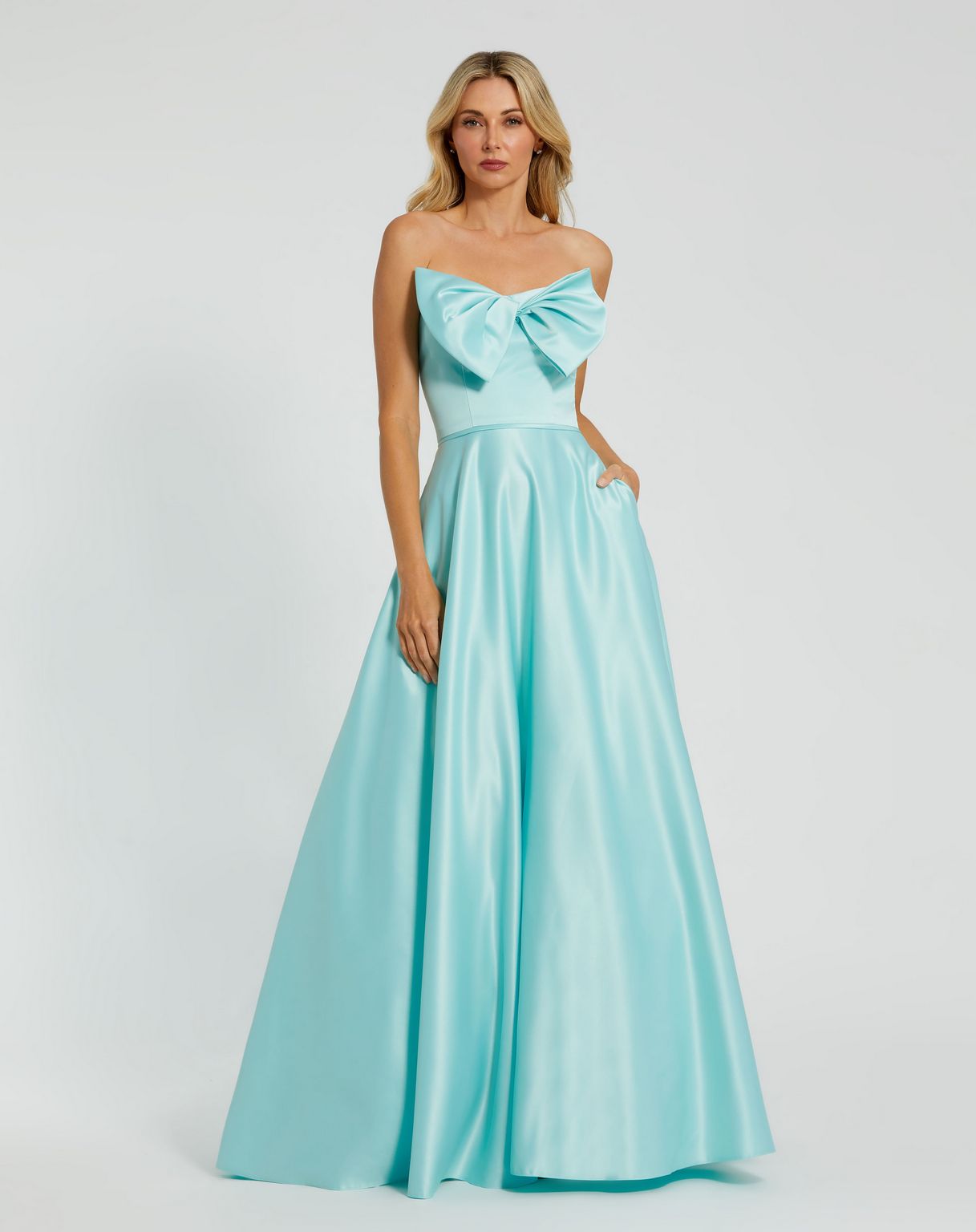 Long A Line Prom Ballgown A Line Prom Ballgown Mac Duggal 49702