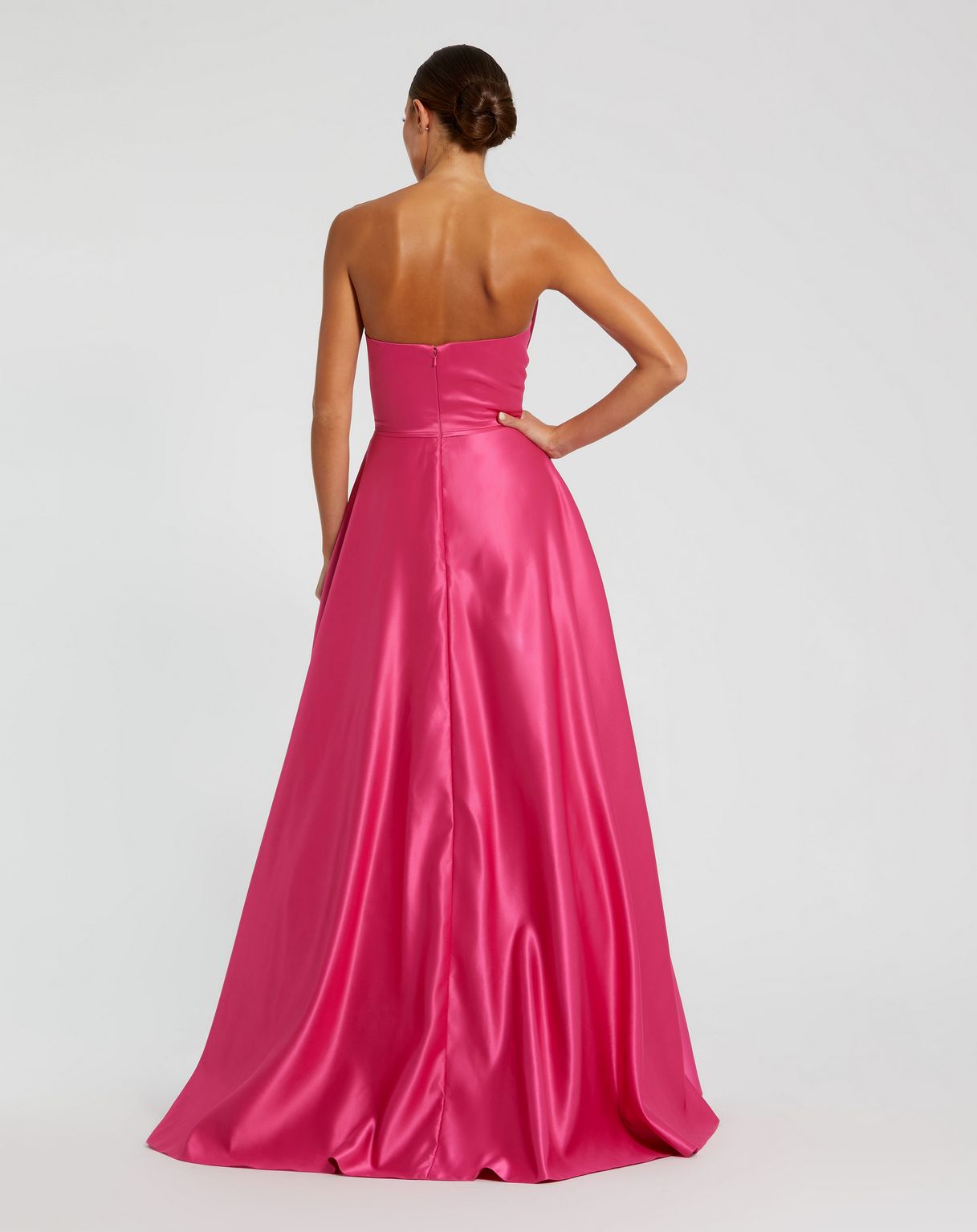 Long A Line Prom Ballgown A Line Prom Ballgown Mac Duggal 49702