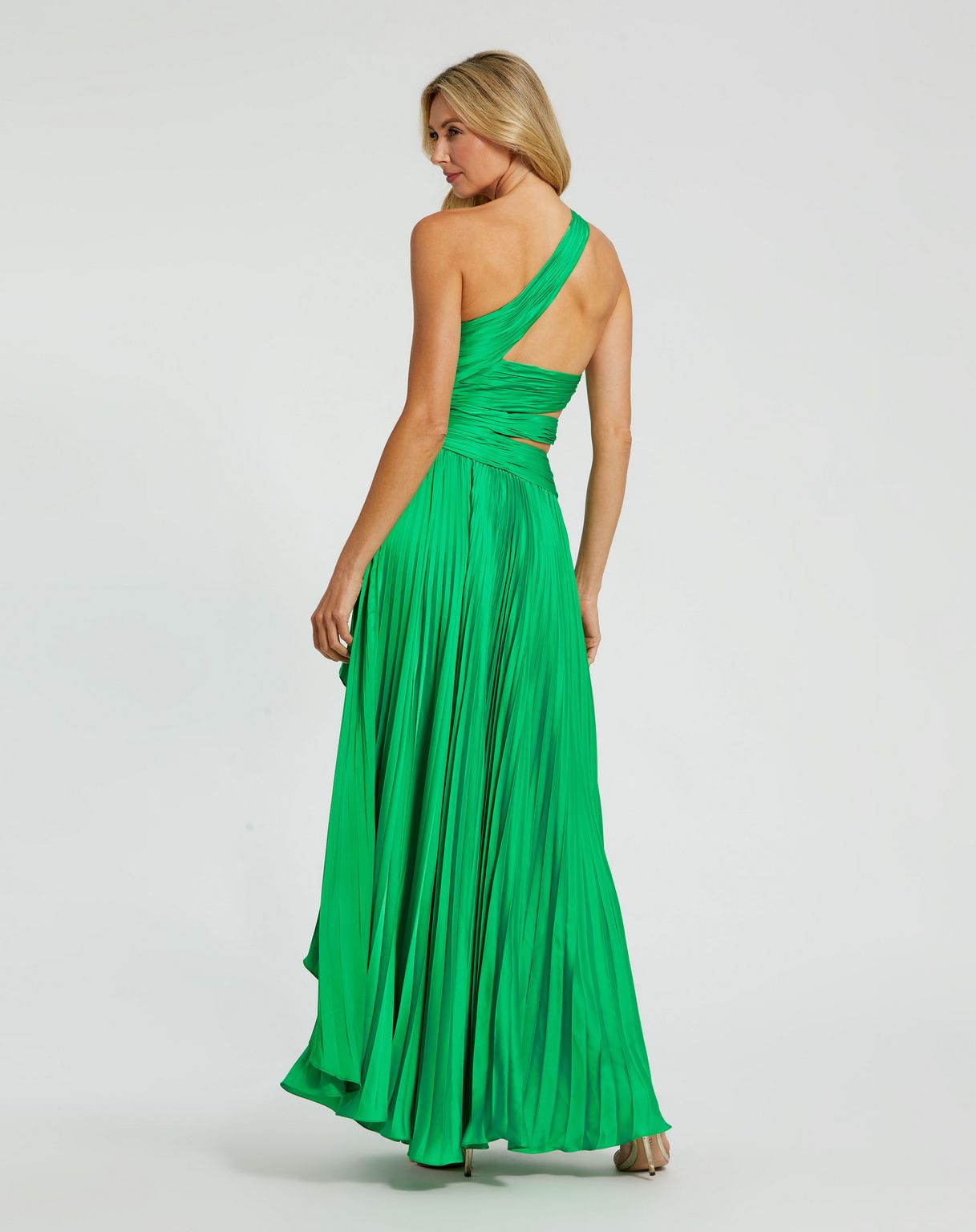 Formal Prom Long Pleated Dress Long Pleated Prom Mac Duggal 49837