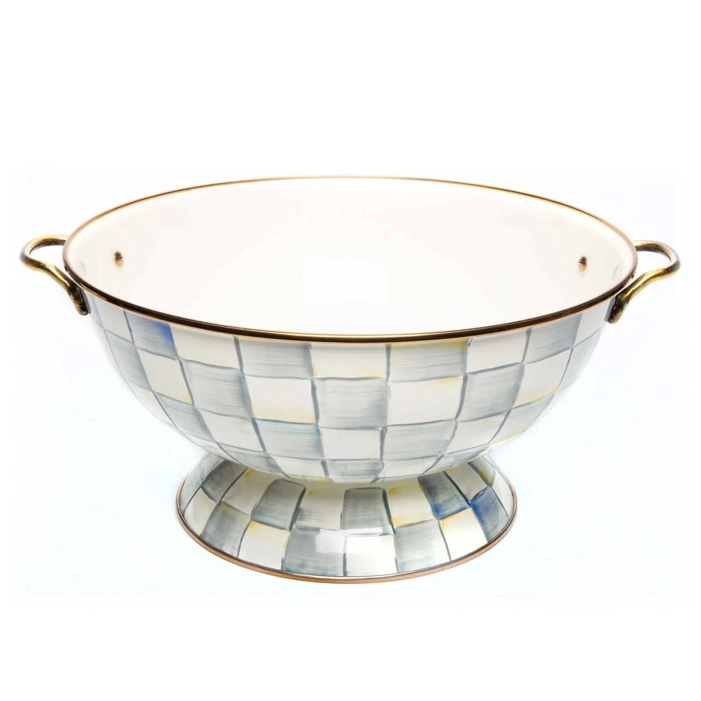 Sterling Check Everything Bowl by MacKenzie-Childs