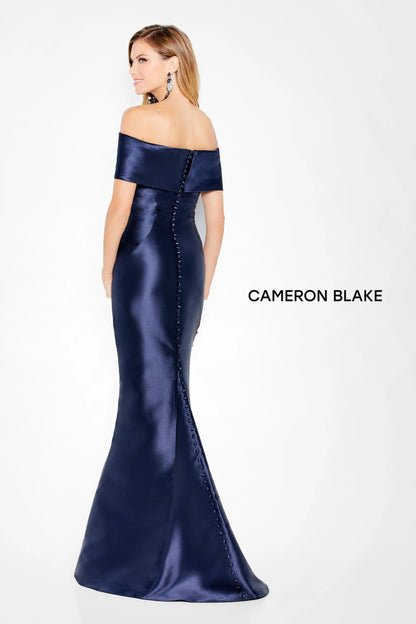 Cameron Blake 120622 Fitted Long Evening Formal Dress