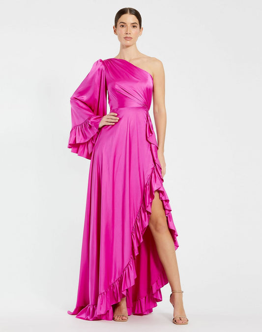 High Low Formal Prom Dress High Low Prom Mac Duggal 55950