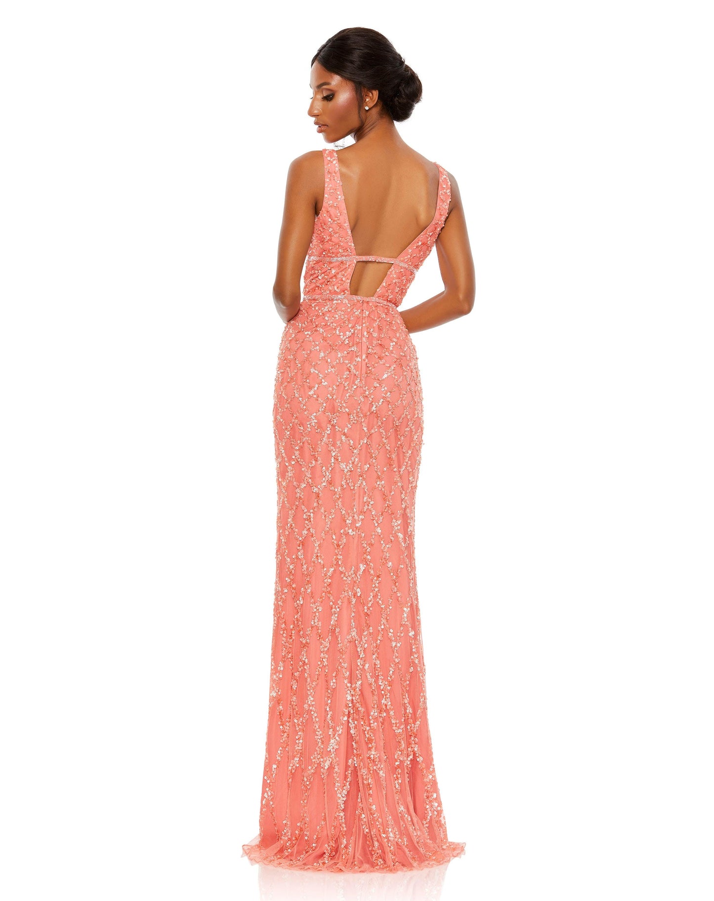 Sleeveless Formal Dress Sleeveless Detail Mac Duggal 5669