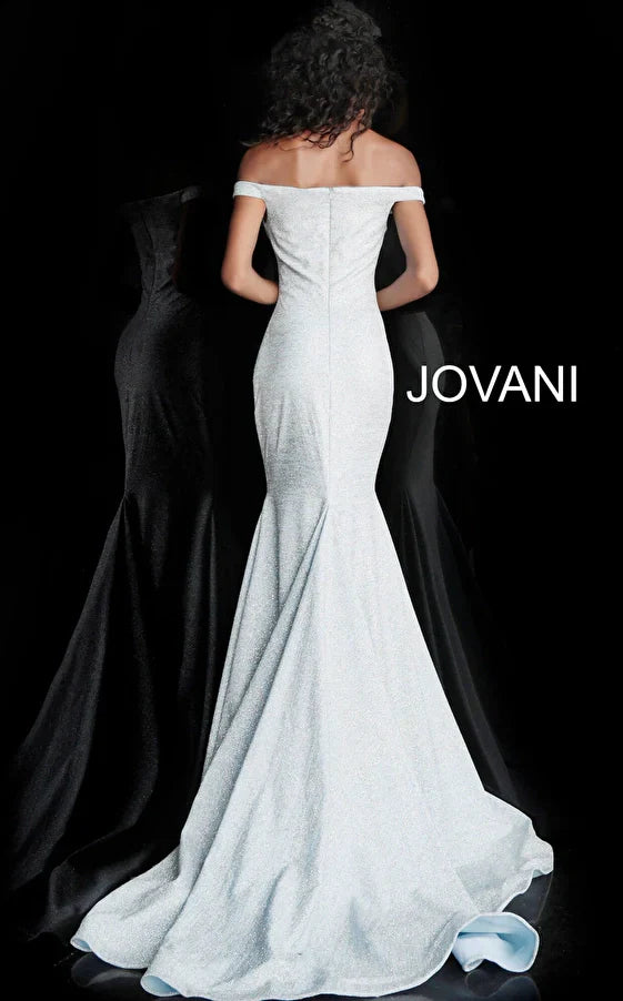 Jovani 60122 Off Shoulder Formal Prom Long Dress