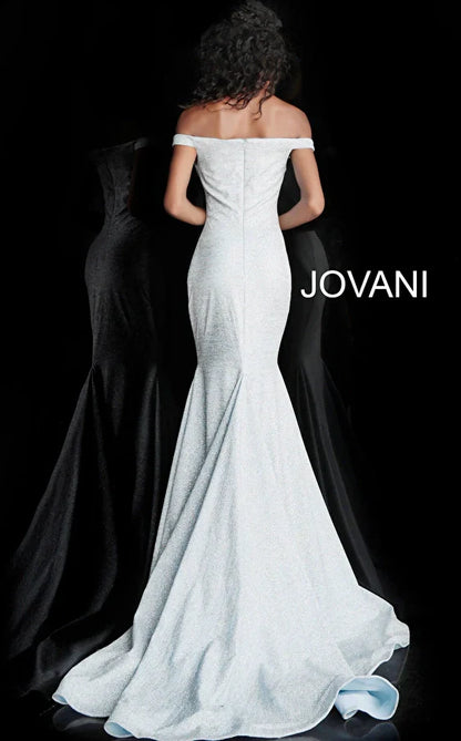 Jovani 60122 Off Shoulder Formal Prom Long Dress