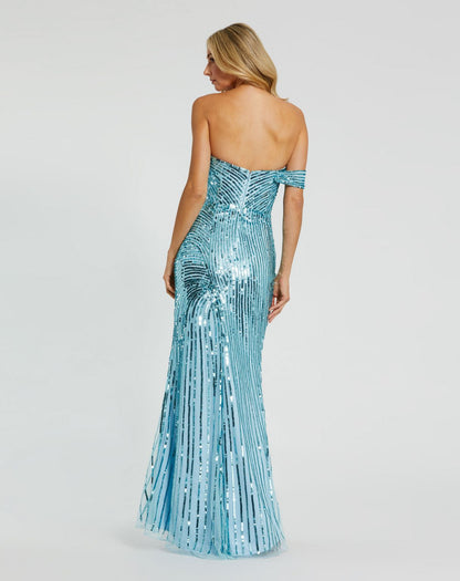 Sequin Formal Long Dress Sequin Formal Long Mac Duggal 6072