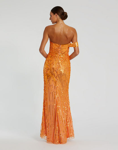 Sequin Formal Long Dress Sequin Formal Long Mac Duggal 6072